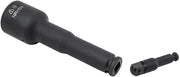 Single-Ended Impact Socket, Made in USA, Three Square Socket Sizes: 3/4-, 1-, and 1-1/8-Inch