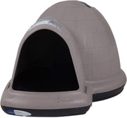 Petmate Indigo Dog House (Igloo Dog House, Made in USA with 90% Recycled Materials, All-Weather Protection Pet Shelter) for XL Dogs -90 to 125 pounds, Made in USA