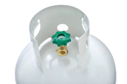 100 lb Steel Propane Cylinder POL Valve (Ships Empty)