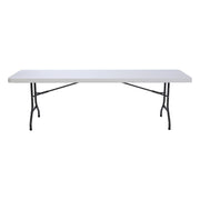 Lifetime 8 - Foot Commercial Grade Folding Table, White Granite (22980)