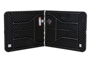 Cosco 6 Foot Centerfold Folding Table, Black