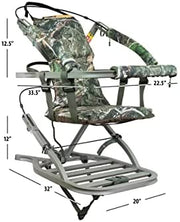 Summit Viper SD Climbing Treestand &ndash; Lightweight Aluminum, Foam Padded Seat, 300 lbs Capacity, Includes Safety Harness