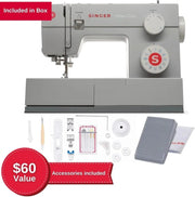 SINGER Heavy Duty 4423 High Speed Sewing Machine with Accessory Kit | Strong Motor With Enhanced Piercing Power, 97 Stitch Applications, Full Metal frame, 1-step Buttonhole & LED Light