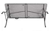Cosco 6 Foot Folding Table in White Speckle