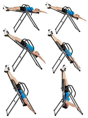 INNOVA HEALTH AND FITNESS ITX9600 Heavy Duty Inversion Table, Standard Ankle Holding System