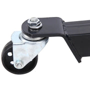 1660 Pounds Hydraulic Car Transmission Jack Vertical Lift with 360° Swivel Wheel Pedal ,Blue,33"-70"(0.75Ton)