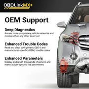 OBDLink Bluetooth Scanner for iPhone, Android, and Windows