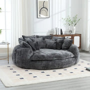 Comfortable Double Loaf Sofa Bed, Oversized Sofa Bed with Armrests