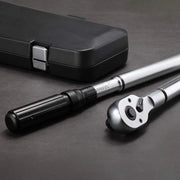 1-Inch Drive Click Torque Wrench, Dual-Scale Adjustable Torque Wrench Set with a Hex Key 200-1000ft.lb / 271-1356.7Nm
