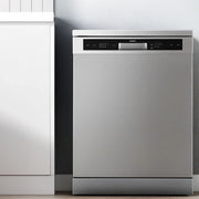 Devanti 60cm 14 Place Settings Freestanding Dishwasher Silver