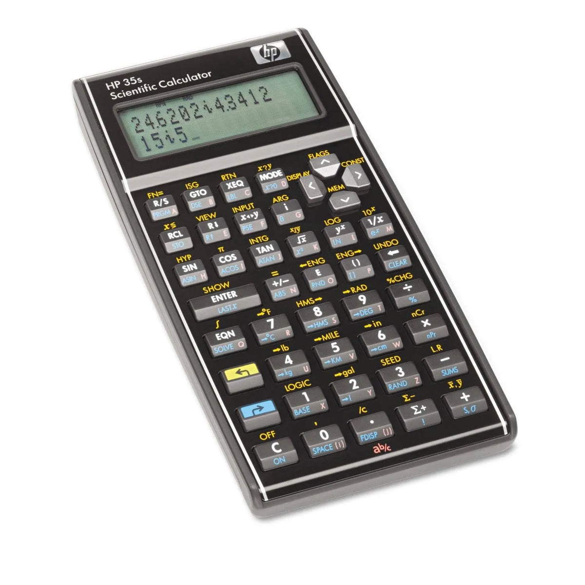 HP 35S Scientific Calculator, Programmable, 14-Digit LCD, RPN & Algebraic Entry, Large Two-Line Display