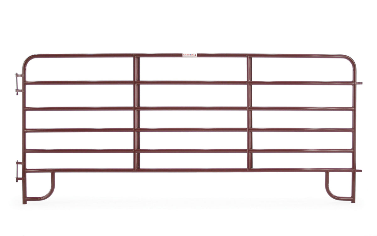 Tarter ECR12 Corral Panel, Steel, Red, Powdercoated