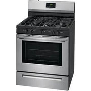 Frigidaire 30 inch (76 cm) wide freestanding 5-burner stainless steel gas hob FCRG3052AS