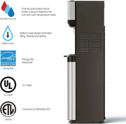 Brio Self Cleaning Bottom Loading Water Cooler Water Dispenser- 3 Temperature Settings