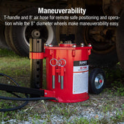 6710 10-Ton, Portable, Air Lift Jack