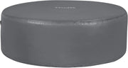 Inflatable Hot Tub Spa (71" x 26") | Portable Hot Tub with 2 Covers (1 Energy-Efficient Thermal Cover and 1 Standard Cover) | Fits Up to 2-4 Persons | Black