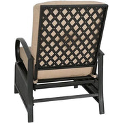 Adjustable Recliner Lounge Chair Patio Lounge Sofa with Cushion - 38 (D) x 26.5 (W) x 38.5 (H) INCH