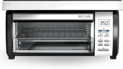 BLACK DECKER SpaceMaker Under Counter Toaster Oven, Digital Controls, Black/Stainless Steel, Fits 9&prime;&prime; Pizza or 4 Slices