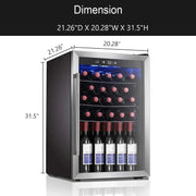 Wine Cooler/Cabinet Refrigerator Fridge