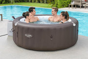Inflatable Hot Tub Spa (71" x 26") | Portable Hot Tub with 2 Covers (1 Energy-Efficient Thermal Cover and 1 Standard Cover) | Fits Up to 2-4 Persons | Black