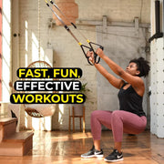 TRX GO Suspension Trainer, At Home, Portable Gym Workout, For Strength Training