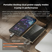 FiiO M21 Android 13 Hi-Res Music Player, Snapdragon 680, Blue-Black