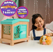 Little Live Pets - Mama Surprise | Soft, Interactive Guinea Pig and her Hutch, and her 3 Babies. 20+ Sounds & Reactions