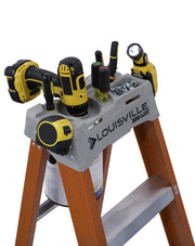 Louisville Ladder 10 - Foot Fiberglass Step Ladder, 300 - Pound Load Capacity, Type IA, FS1510