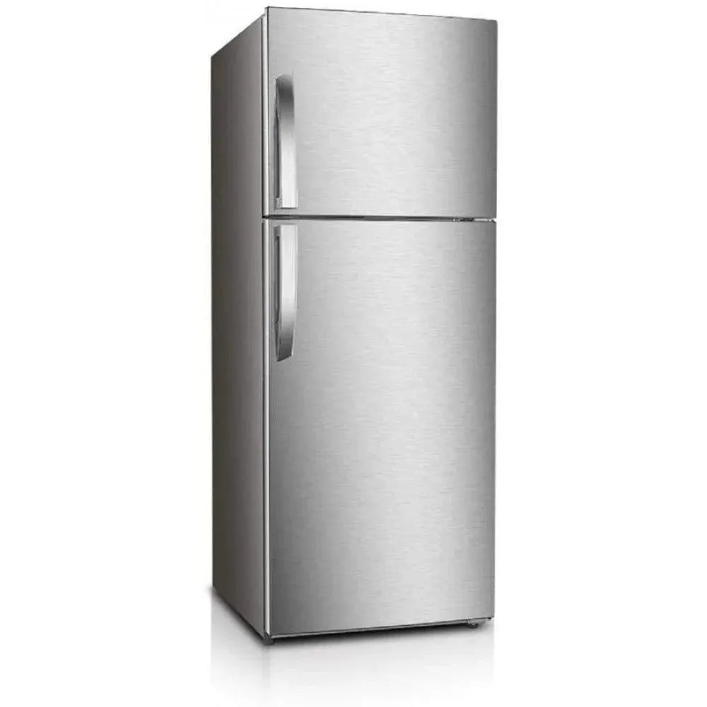 Premium 7.1 Cu. ft. Frost Free Top Freezer Refrigerator in Stainless Steel Look