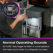 $106.39 Today Only GE Ice Maker - 38 lbs/day + Free Ice Bucket & Scoop