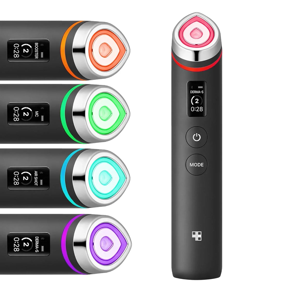 medicube Booster Pro | 6-in-1 Real Glass Glow Beauty Massager | for Clear, Radiant