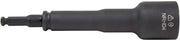 Single-Ended Impact Socket, Made in USA, Three Square Socket Sizes: 3/4-, 1-, and 1-1/8-Inch
