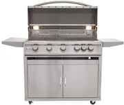 Blaze Freestanding Grill with Lights (BLZ-5LTE2-LP-BLZ-5-CART), 40-inch, Propane Gas
