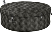 Inflatable Hot Tub Spa (71" x 26") | Portable Hot Tub with 2 Covers (1 Energy-Efficient Thermal Cover and 1 Standard Cover) | Fits Up to 2-4 Persons | Black