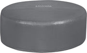Inflatable Hot Tub Spa (71" x 26") | Portable Hot Tub with 2 Covers (1 Energy-Efficient Thermal Cover and 1 Standard Cover) | Fits Up to 2-4 Persons | Black