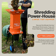 SuperHandy Heavy Duty Electric Shredder & Mulcher GUO056
