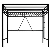 SHA CERLIN Junior Loft Bed Twin Size Heavy Duty Twin Bed Frame