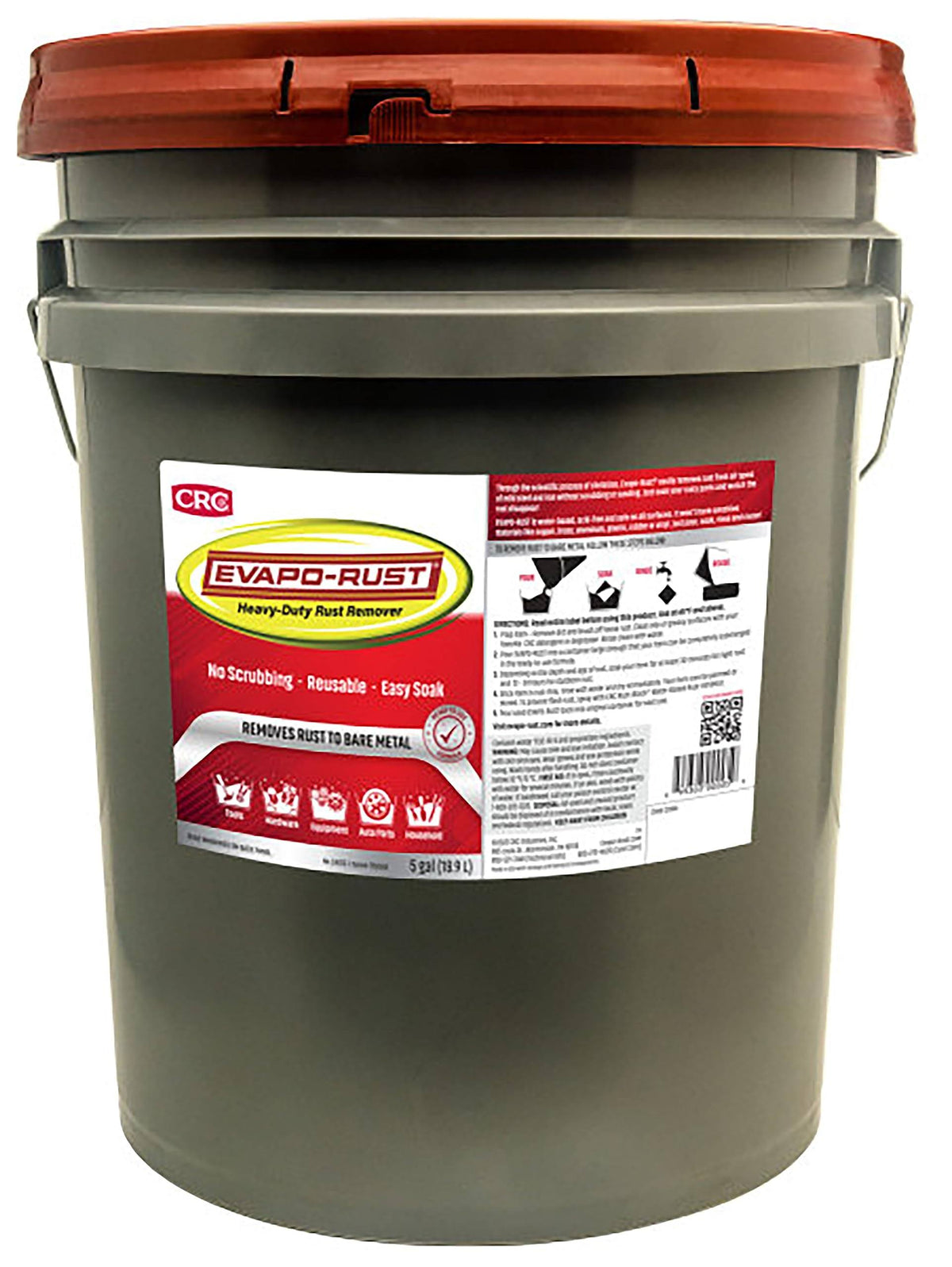 EVAPO Rust The Original Super Safe Rust Remover - 5 Gallon