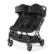 3Dpac CS+ Double Stroller Black ?C Car Seat Compatible Baby Stroller ?C Lightweight Stroller with Convenient One-Hand Fold
