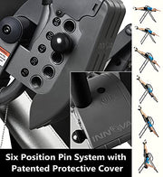 INNOVA HEALTH AND FITNESS ITX9600 Heavy Duty Inversion Table, Standard Ankle Holding System