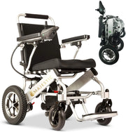 2020 New Folding Ultra Lightweight Electric Power Wheelchair, Silla de Ruedas Electrica, FDA Approved and Air Travel Allowed, Heavy Duty, Mobility Motorized, Portable Power (17.5′′ Seat Width)