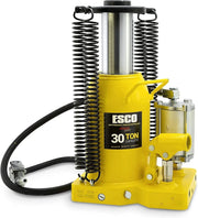 ESCO 30 Ton Pro Series Air Hydraulic Bottle Jack – Heavy Duty Lifting for Automotive and Industrial Use