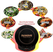 Nuwave Gold Precision Induction Cooktop, Powerful with Large 8” Heating Coil