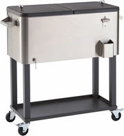Stainless Steel Cooler with Cover (100 Quart)