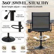 Danrelax 360 Silent Camo Hunting Blind Chair, Armrests, Side Pouch, Telescopic Legs