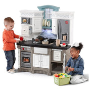 Step2 Lifestyle Dream Kitchen Playset for Toddlers with Electronic Features and Accessories