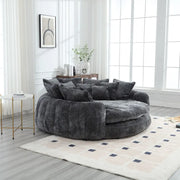 Comfortable Double Loaf Sofa Bed, Oversized Sofa Bed with Armrests