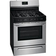 Frigidaire 30 inch (76 cm) wide freestanding 5-burner stainless steel gas hob FCRG3052AS