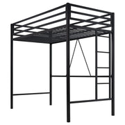 SHA CERLIN Junior Loft Bed Twin Size Heavy Duty Twin Bed Frame