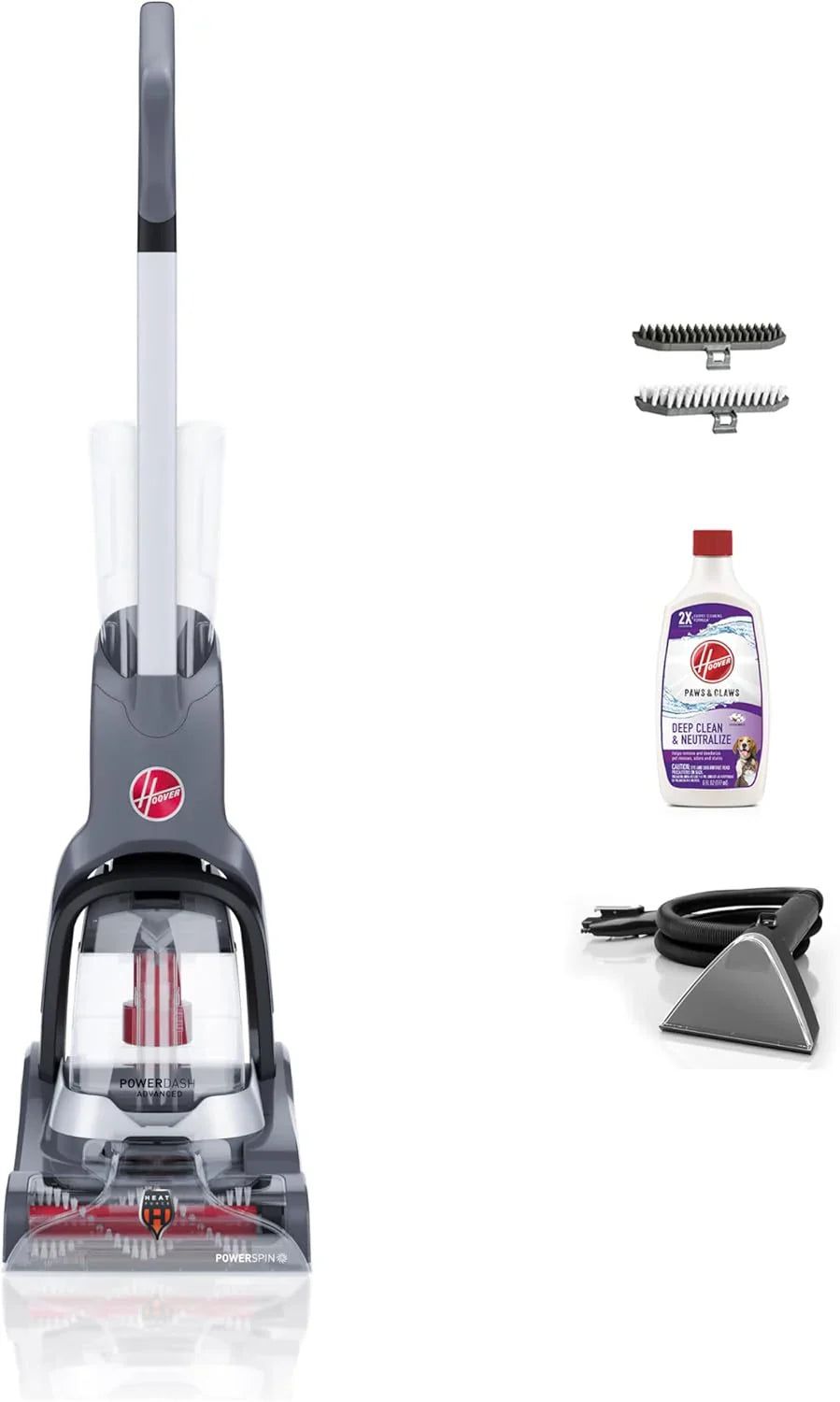 Hoover PowerDash Pet+ Compact Carpet Cleaner Machine, Lightweight Carpet Shampooer
